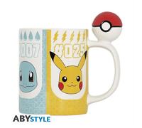 Abysse - Pokemon Mug Manico 3d Pokéball-multicolore ABYSSE