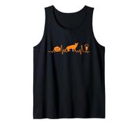 Abyssinian Cat Heartbeat Pumpkin Funny Halloween Costume Canotta