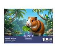 Abyssinian Guinea Maiale 1000 Pezzi Fauna selvatica Puzzle Classico Divertimento Esclusiva Amazon Regalo Per Adulti E Bambini Da 14 Anni E Più 38x26cm/1000pcs