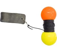ABYSSTAR Indicateur de Position, Indicatore di Posizione per la Caccia Subacquea Unisex-Adulto, Giallo, Arancione, 15 mt