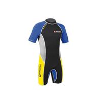 ABYSSTAR - Muta shorty in neoprene bifoderato 2,5 mm - #L Sea Spring Man Cerniera Post - diving, surf, snorkeling