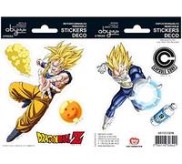 ABYstyle 44373 Stickers Abydco218 Dragon Ball Z Mini Goku/Vegeta, Multicolore