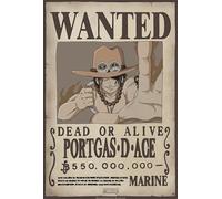 ABYstyle Abysse Corp_ABYDCO310 - Poster "Wanted Ace (52 x 35)