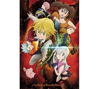 ABYstyle Abysse Corp_ABYDCO453 - Poster The Seven Deadly Sins, 91,5 x 61 cm