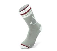 ABYstyle Assassin's Creed Crest One Size Socks - Grey & White