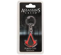 ABYstyle Crest Assassin'S Creed Iv Black Flag Portachiavi, Tinta unita, Colore Nero, Taglia unica, ABYKEY012