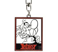 ABYSTYLE - ASTERIX Portachiavi Asterix, rosso e nero, environ 3,6 x 4,7cm