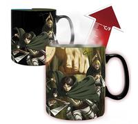ABYSTYLE ATTACK ON TITAN - Mug Heat Change - 460 ml - TitanS3 -cardboard V2