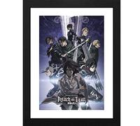 ABYstyle Attack on Titan - tirage encadré s4 Key Art 2"