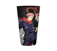 ABYSTYLE - Bicchiere XXL JUJUTSU KAISEN Itadori vs Sukuna - Prodotto Ufficiale - 400 ml - Stampa di alta qualità