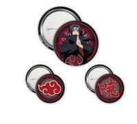 ABYSTYLE - Confezione di badge NARUTO SHIPPUDEN Itachi & Akatsuki - Prodotto ufficiale
