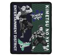 Coperta Demon Slayer Tanjiro & Tengen blanket plaid 150x120cm ABYstyle