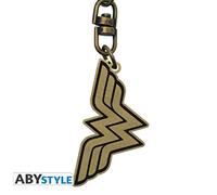 ABYstyle Dc Comics Portachiavi Wonder Woman Logo, Cartoni Animati, Multicolore, Taglia Unica, ABYKEY171