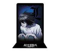 ABYSTYLE - Death Note Acryl L - Prodotto Ufficiale - Statuetta acrilica da appoggio - Accessorio da collezione Manga