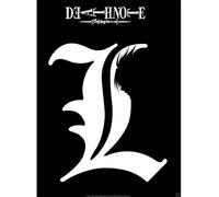 ABYSTYLE Death Note L Silhouette mini poster senza cornice 15 x 20,5 anime manga stampe artistiche da parete per camera da letto, ufficio, soggiorno, decorazione per la casa, regalo fan