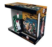 ABYSTYLE - DEMON SLAYER Set Regalo Tanjiro Tazza + Portachiavi + Taccuino