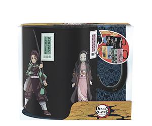 ABYstyle - DEMON SLAYER Tazza termo-reattiva Spaccatoi grande contenitore