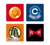ABYSTYLE DRAGON BALL - Set 4 Sotto bicchieri: "Symbols" Gadget