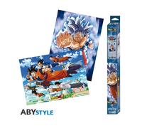 ABYSTYLE DRAGON BALL SUPER - Set 2 Poster: "Goku & Friends" (52x38) Poster