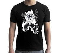 ABYSTYLE - Dragon Ball Super - T-Shirt - Goku Kamehameha - Nero - Uomo (M)