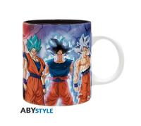 ABYSTYLE DRAGON BALL SUPER - Tazza 320 ml: "Goku transformations" Tazza