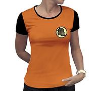 Abbigliamento Dragon Ball: Kame Symbol Orange Premium (T-Shirt Donna Tg. S)