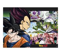 ABYstyle - Dragon Ball Z Poster, Sangoku And Enemies, 52 x 38 cm