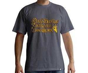 ABYstyle - FANTASTIC BEASTS - Tshirt - "Wanded" - Uomo - grigio scuro (XL)
