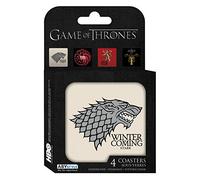 ABYSTYLE Game of Thrones - Set di 4 sottobicchieri Houses