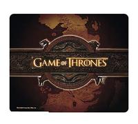 Abystyle - GAME OF THRONES - Tappetino per il Mouse - Logo & Carta, multicolore