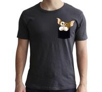 ABYstyle Gremlins - T-Shirt - Pocket Gizmo - Grigio Scuro - (XS)