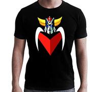 Abystyle Grendizer Maglietta Goldorak Bust Uomo, Nero, S