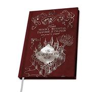 HARRY POTTER MAPPA DEL MALANDRINO MARAUDER QUADERNO A5 BLOCCO NOTE NEW ORIGINAL