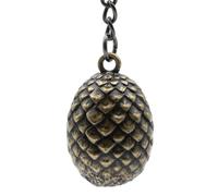 ABYSTYLE - House OF THE DRAGON Portachiavi 3D Uovo di drago, argento, Dimensions