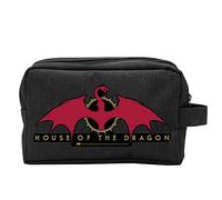 ABYstyle - House of The Dragon Trousse da toilette House of The Dragon, Nero , 26 x 14 x 8.5 cm, Molto pratico con diverse tasche