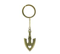 ABYSTYLE - JOJO'S BIZARRE AVVENTURE Portachiavi 3D Freccia, argento, Dimensions : H. 3,5 cm x L. 2,7 cm