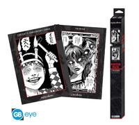 ABYSTYLE (JUNJI ITO) SET 2 CHIBI POSTER: "SOUICHI AND TOMIE" (52X38) "GB EYE"