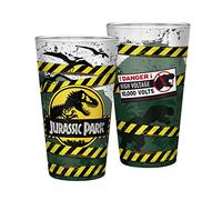 ABYstyle Jurassic Park - Bicchiere XXL, 400 ml, Danger High Voltage