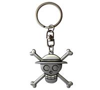 ABYSTYLE Modern One Piece Portachiavi 3D Skull Luffy Uomo (Pacco da 1)