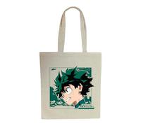 ABYSTYLE - MY HERO ACADEMIA Tote Bag Deku, beige, Dimensions : 37 x 42 cm.