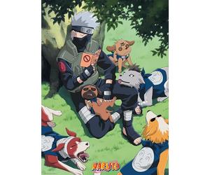 ABYSTYLE - Naruto - Poster (KAKASHI & SUOI CANI)
