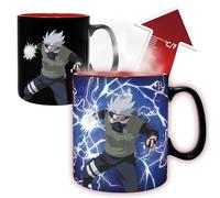 ABYSTYLE Naruto Shippuden Kakashi Heat Change Mug 16 Fl Oz Anime Manga Drinkware Casa & Cucina Merch Regalo