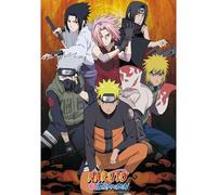 ABYstyle Poster Naruto Shippuden Gruppo Multicolore