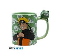 ABYSTYLE NARUTO SHIPPUDEN - Tazza con manico 3D: "Naruto and Gama-chan" Tazza