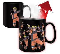 ABYstyle Naruto Shippuden Tazza Multiclone 16 oz Effetto Calore in Ceramica