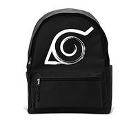 ABYstyle - NARUTO SHIPPUDEN - Zaino - Konoha - Nero (35 x 12 x 41 cm)