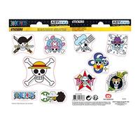 ABYstyle - One Piece - Adesivi - 16 x 11 cm - 2 tavole - Skulls Equipage Luffy X5