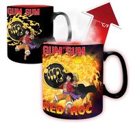 ABYstyle One Piece Luffy vs Kaidou Tazza Heat Change 16 oz Ceramica