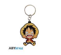 ABYSTYLE ONE PIECE - Portachiavi: "Luffy SD" PVC Portachiavi