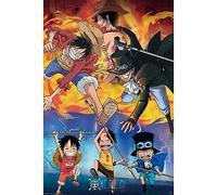ABYstyle - One Piece poster, Ace Sabo Luffy, 91.5 x 61 cm